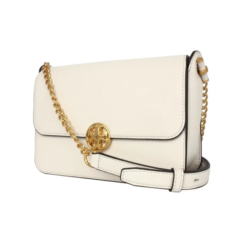 TORY BURCH Chelsea Leather Shoulder Bag Crossbody Bag Regular Women's Ecru-3
