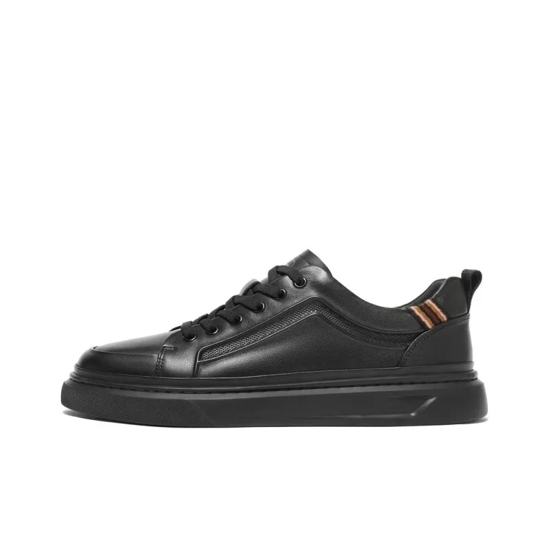 BELLE Lightweight Wear-Resistant And Slip-Resistant Low-Top Skateboard Shoes 3.5cm Men's-5