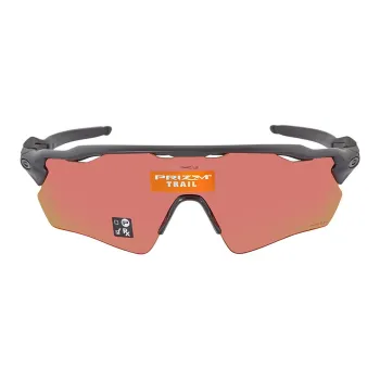 Oakley TR/Memory Plastic Irregular Shape Sunglasses Men's Black