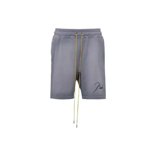 RHUDE Casual Shorts Men Gray