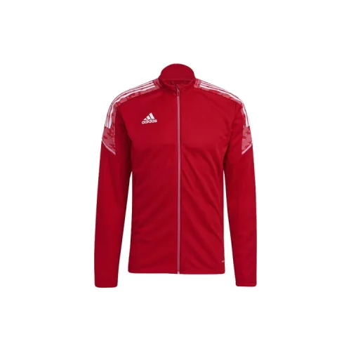 Adidas Condivo 21 Primeblue Track Top Jackets Coats Men's Red
