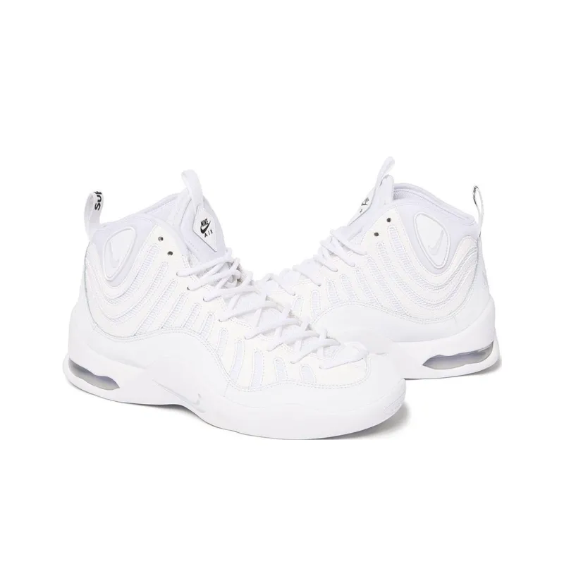 Nike Air Bakin Sp Supreme White-4