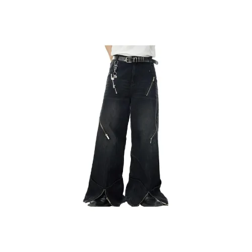 0-CROWORLD Unisex Jeans