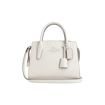 COACH Carryall PVC With Skin Crossbody Bag Shoulder Bag Women's White