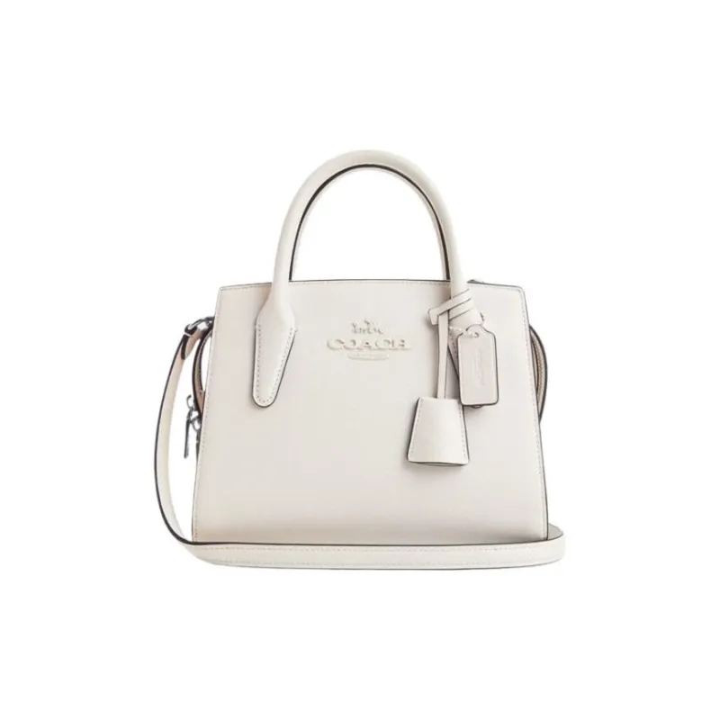 COACH PVC With Skin Crossbody Bag, Shoulder Bag Women's White-0