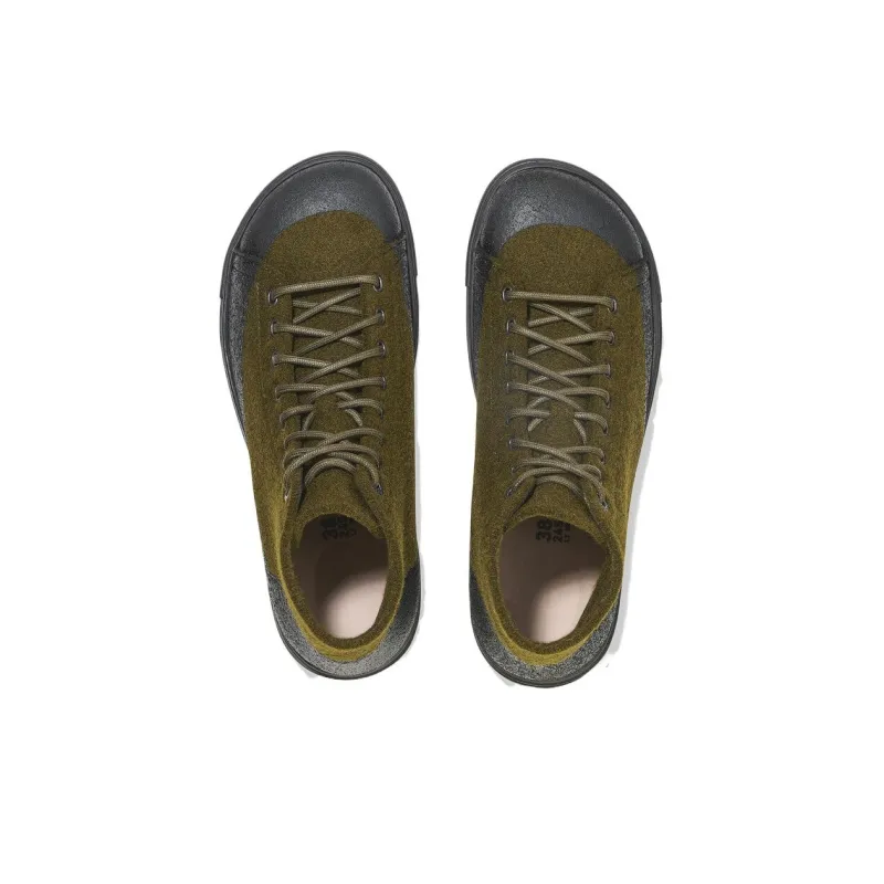 Birkenstock Bend Mid Dip Mid-Top Skateboard Shoes Unisex Olive Regular-3