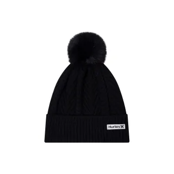 Hurley Knitted Hat Acrylic Cold-Resistant Hat Unisex