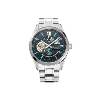 ORIENT STAR Automatic Mechanical Movement Steel Strap Watch Men's Watches Green Dial