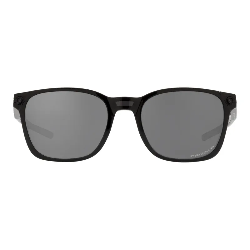 Oakley Plastic Square Sunglasses Men's Black-1