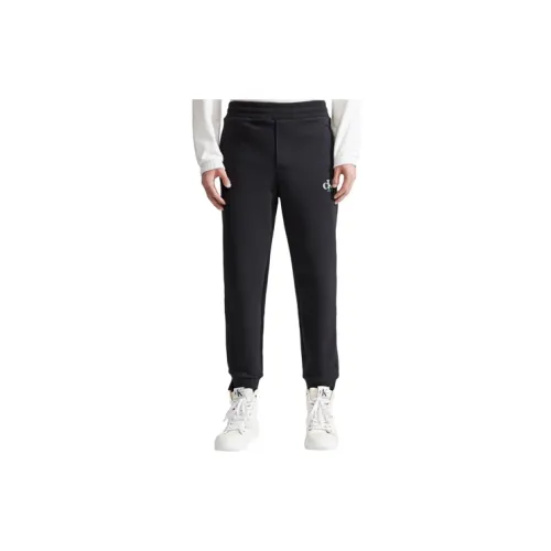 Calvin Klein Knitted Sweatpants Men Space Black