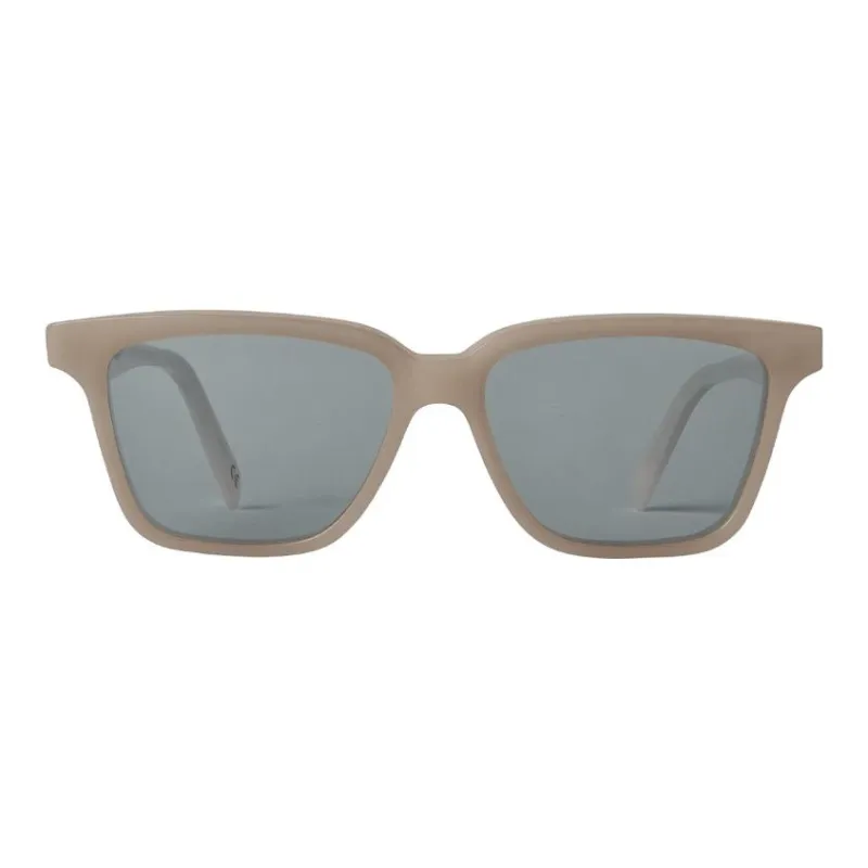 Toteme Plastic Oval Sunglasses Unisex Beige-1