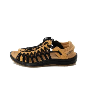 KEEN Uneek Beach Sandals Women's Yellow Black