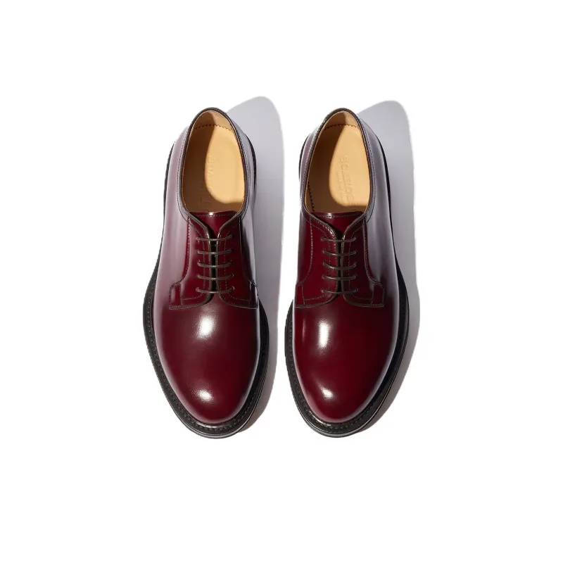 SCAROSSO Harry Round Toe Derby Shoes-2