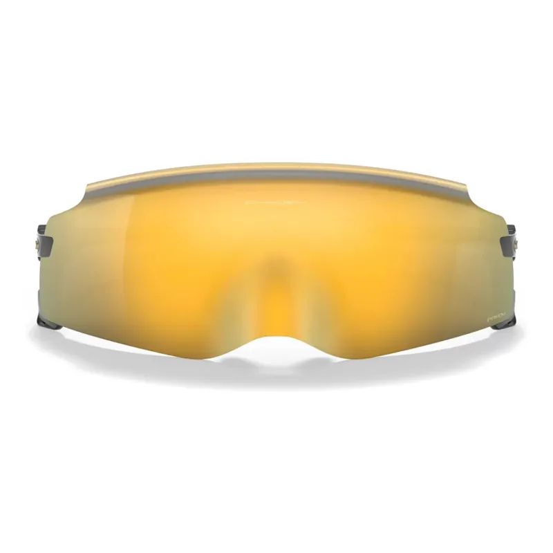 Oakley Plastic Irregular Shape Sunglasses Unisex Black-1