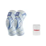 Blue Gray+White Wrist Brace