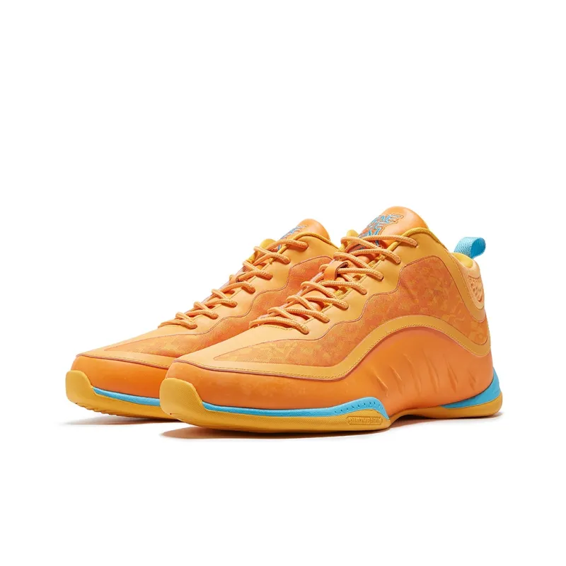 ABOVE THE RIM Wear-Resistant Slip-Resistant Mid-Top Vintage Basketball Shoes Men's-21