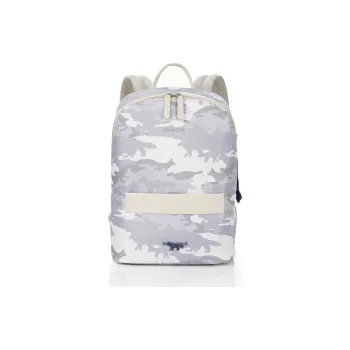SAMSONITE MK Collaboration Polyester Travel Bags Backpack Unisex Camouflage White