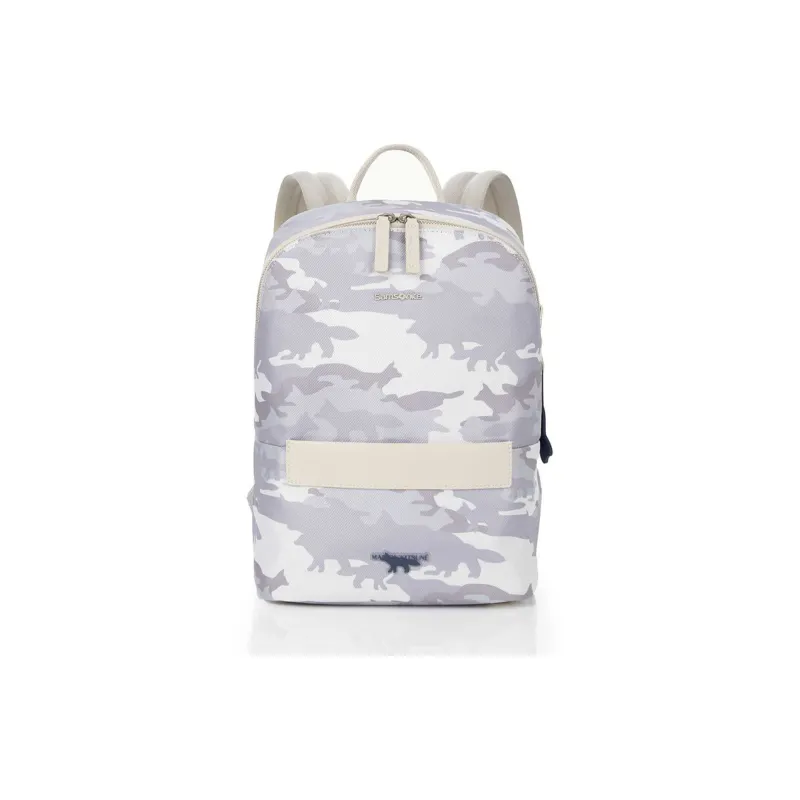 SAMSONITE MK Collaboration Polyester Travel Bags Backpack Unisex Camouflage White-0