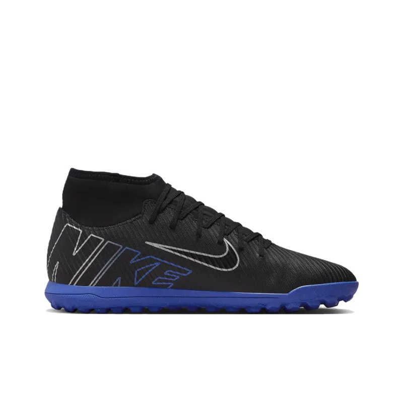 Nike Mercurial Superfly 9 TF Rubber Broken Studs Slip Resistant Soccer Shoes Unisex Black-1