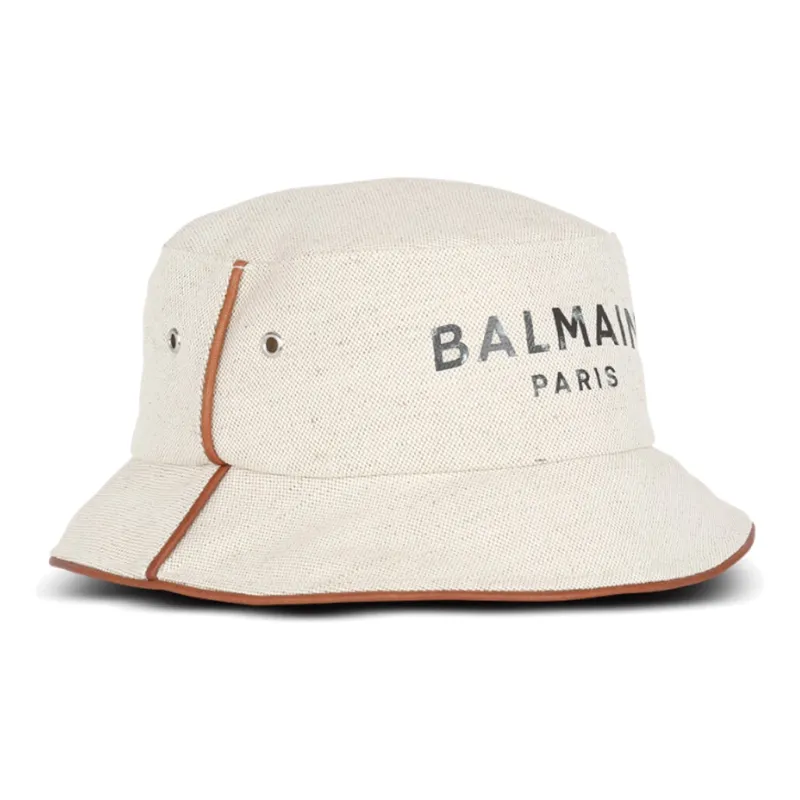 BALMAIN Logo-print Bucket Hat-1