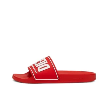 DIESEL Sa Mayemi Cc Logo Embossed Pool Slides