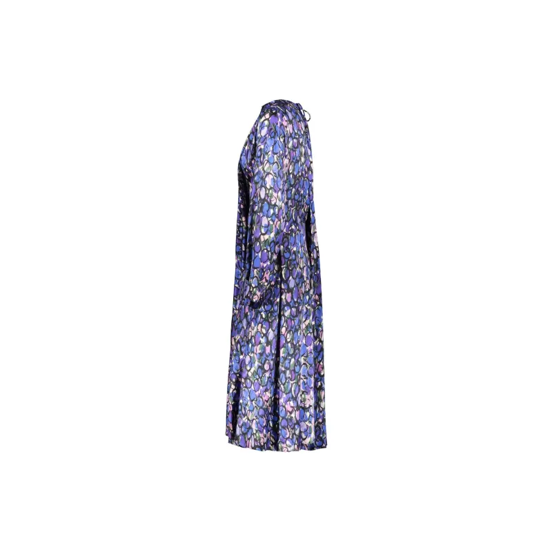 Balenciaga Long Sleeved Dress, Regular Fit Women's Purple-2