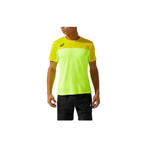 Asics T-Shirts Men Yellow