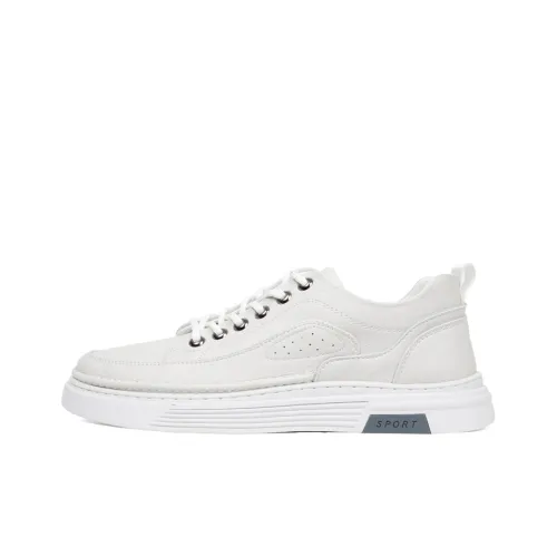 Wit Non slip Wear resistant Shock Absorption Low Top Skateboard Shoes Men's