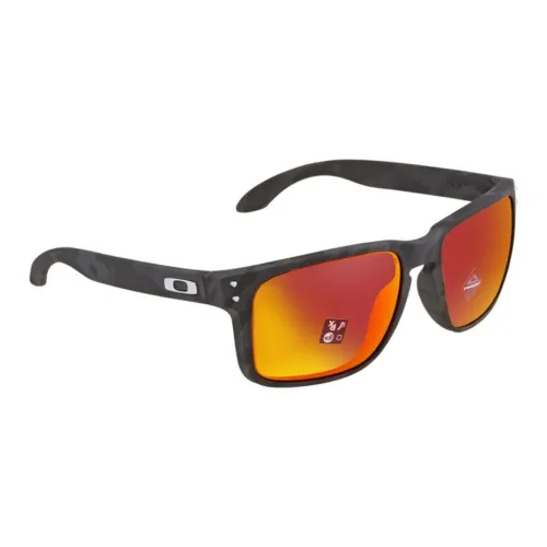 Oakley TR/Memory Plastic Square Sunglasses Men's Black