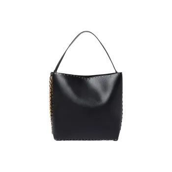 Stella McCartney Frayme Studded Top Handle Bag