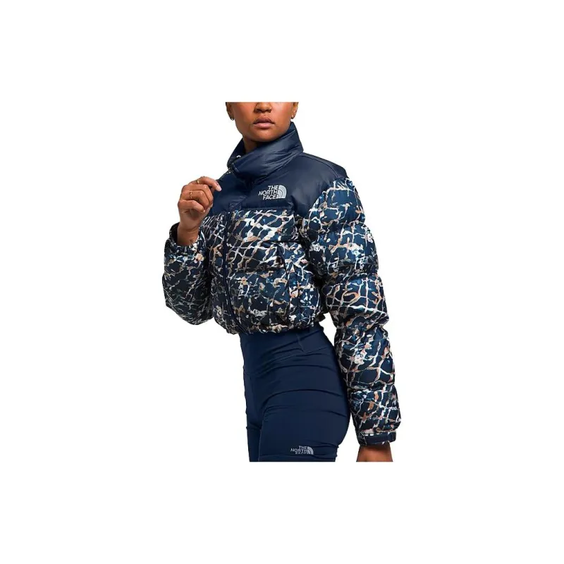 THE NORTH FACE Abstract print Quilted Jacket-2
