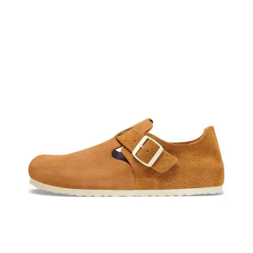 Birkenstock London Suede Leather Narrow Fit 'Cork Brown'