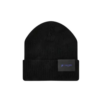 TEAM WANG Design Acrylic Beanies Unisex Black