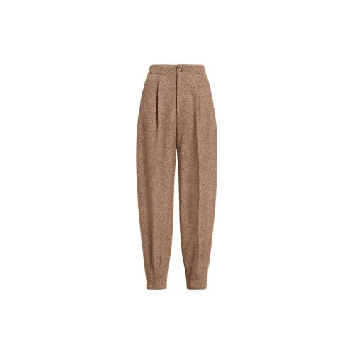 Polo Ralph Lauren FW23 Casual Pants Women's Brown