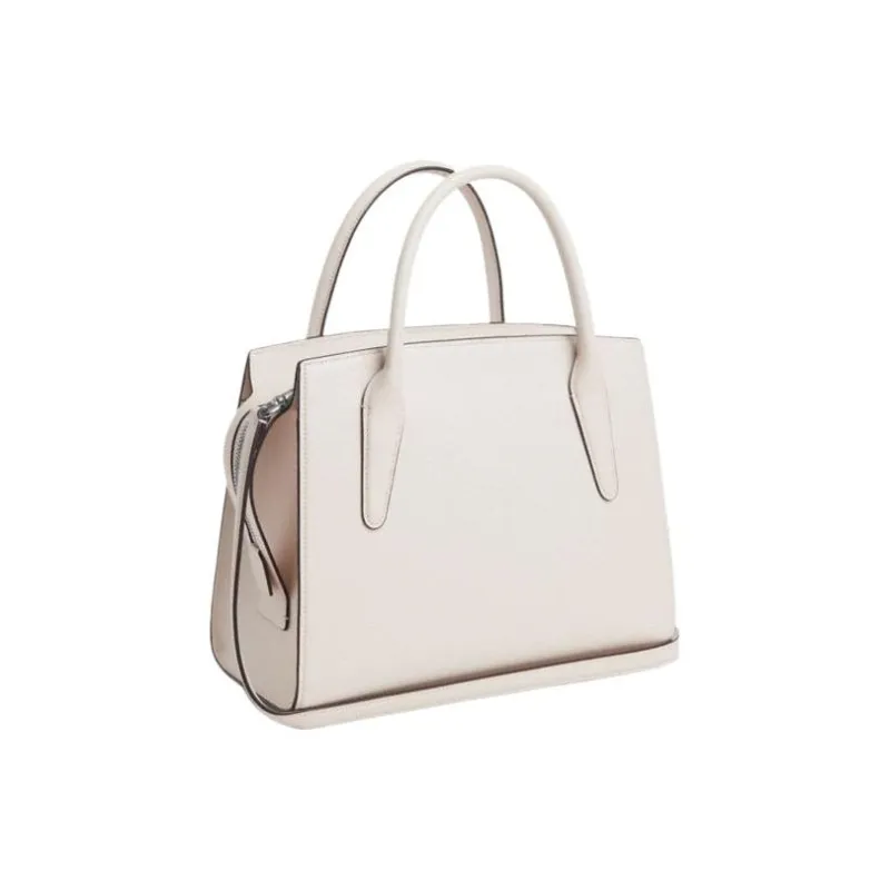 COACH PVC With Skin Tote Bag, Shopping Bag, Handbag Tubas Women's White-1
