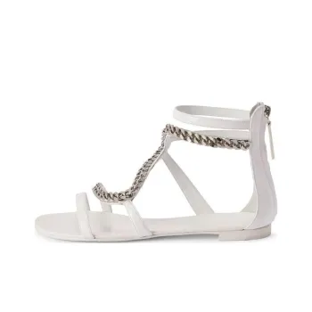Giuseppe Zanotti Samantha Chain link Leather Sandals