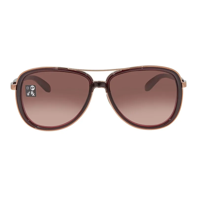 Oakley Metal Aviator Sunglasses Unisex Rose Gold-1