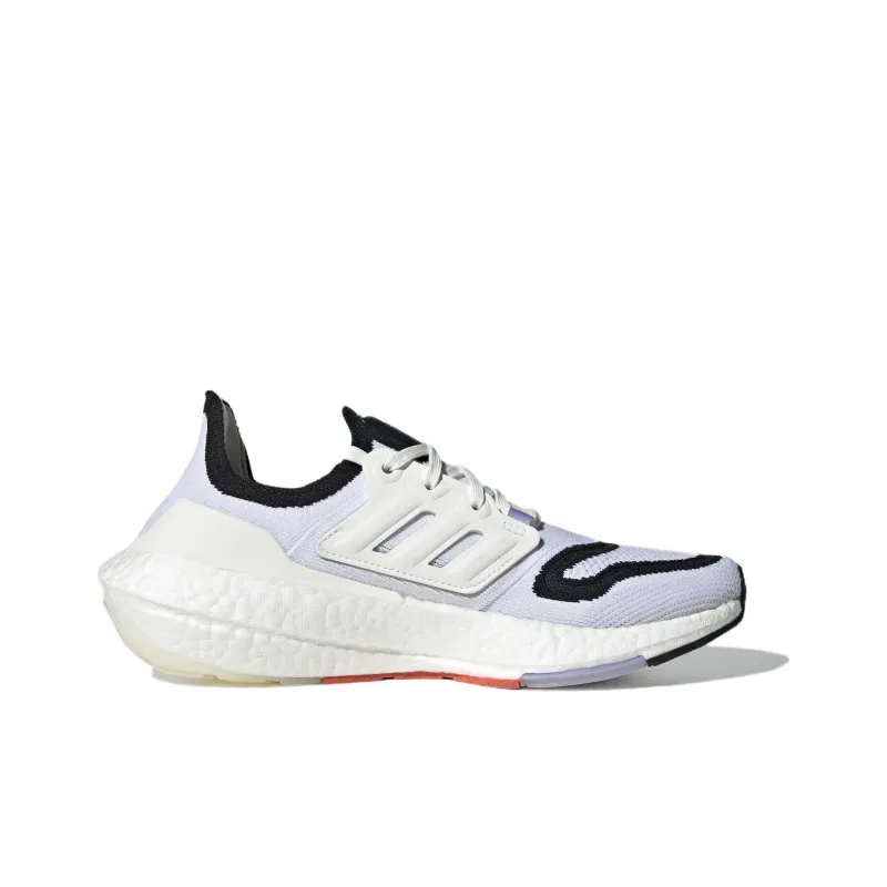 Adidas Ultra Boost 22 White Black Solar Red Women's-1