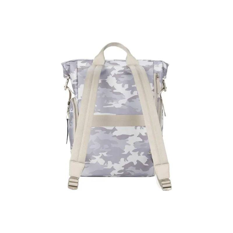 SAMSONITE X MK Collaboration Polyester Travel Bags Backpack Unisex Camouflage White-4