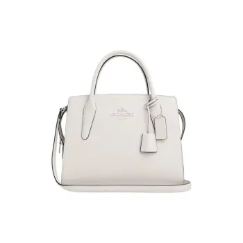 COACH Carryall PVC With Skin Tote Bag, Shopping Bag, Handbag Tubas Women's White