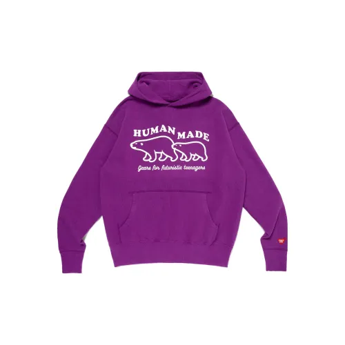 HUMAN MADE Logo-print Cotton Hoodie