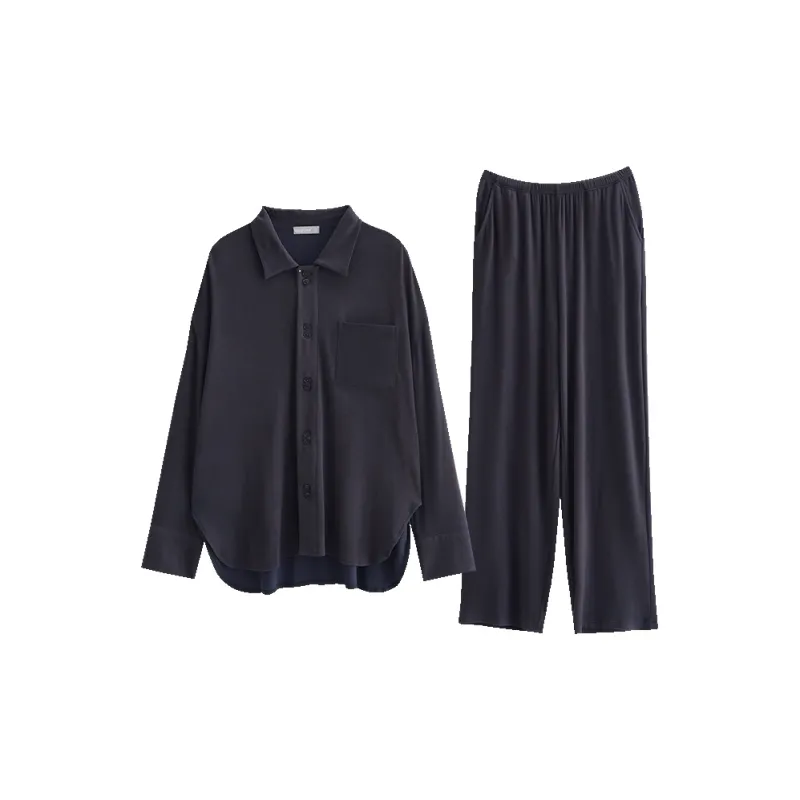 Same Language Men Pajama Sets-6