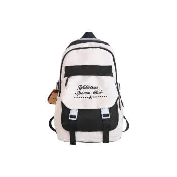 NIGEER Nylon Backpacks Regular Women's Black/Blue/Red/White/Green