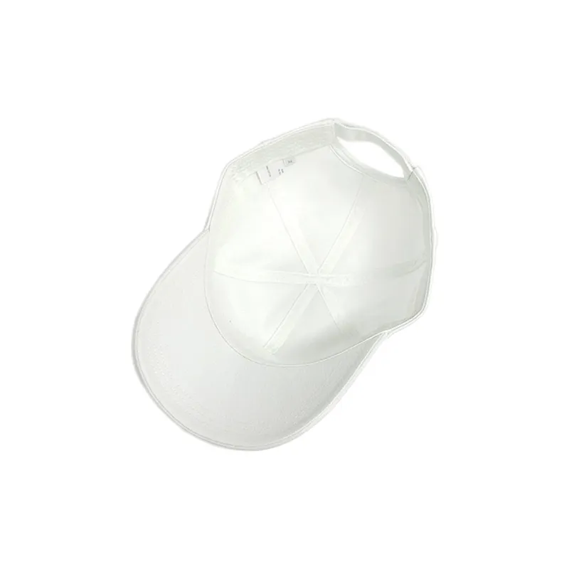 PRADA Cotton Baseball Caps Unisex White-3