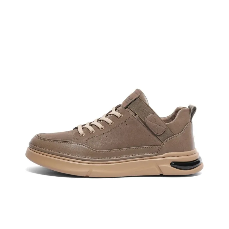BELLE Slip Resistant Height Increasing Low Top Skateboard Shoes Men's-6