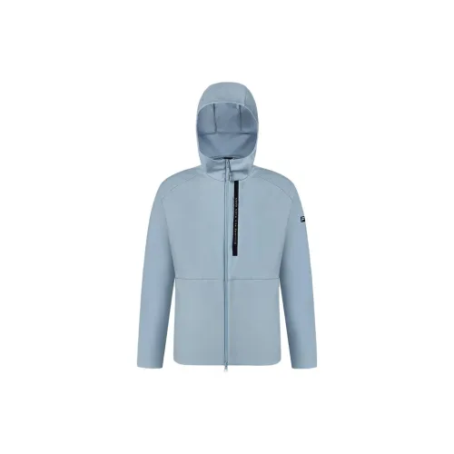 FILA Jackets Men Pale Blue