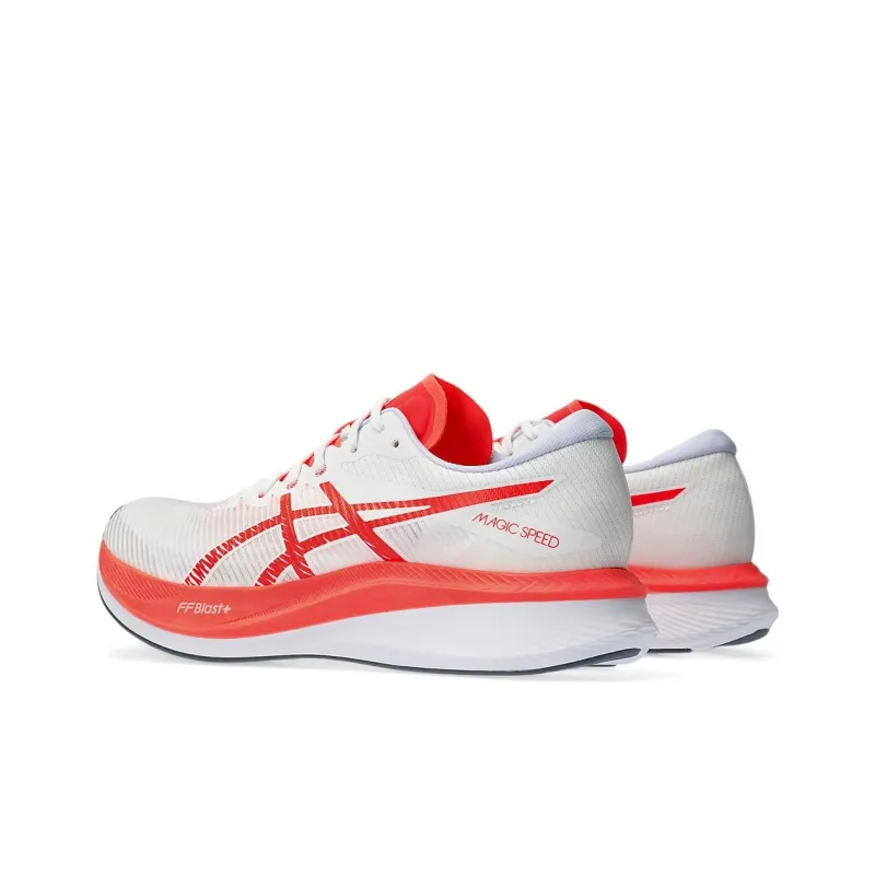 Asics Magic Speed 3 White Sunrise Red-2