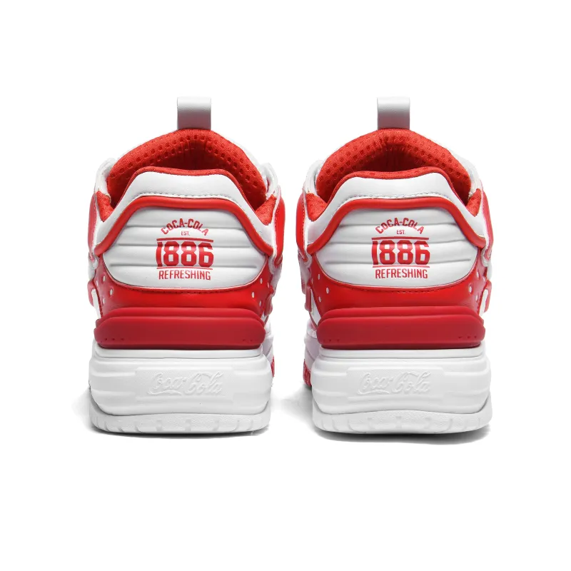 Coca Cola Anti Slip Wear Resistant Low Top Skateboard Shoes Unisex-10