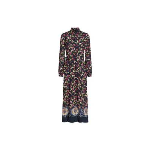 ETRO Long-Sleeved Dresses Women's Marine Blue