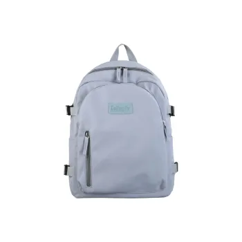 BALANG Twill Canvas Fabric Backpacks Regular Unisex White/Blue/Pink/Black
